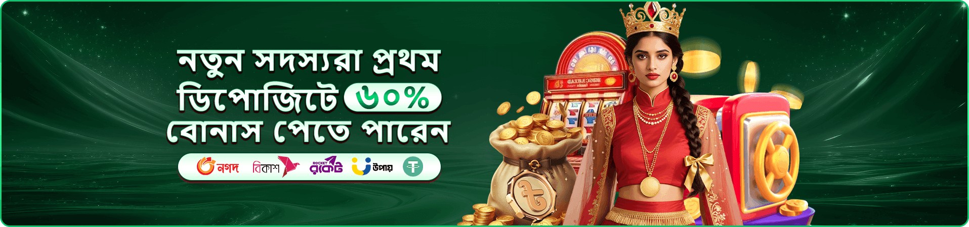 উজ্জ্বল বোনাস প্রচারের দৃশ্য